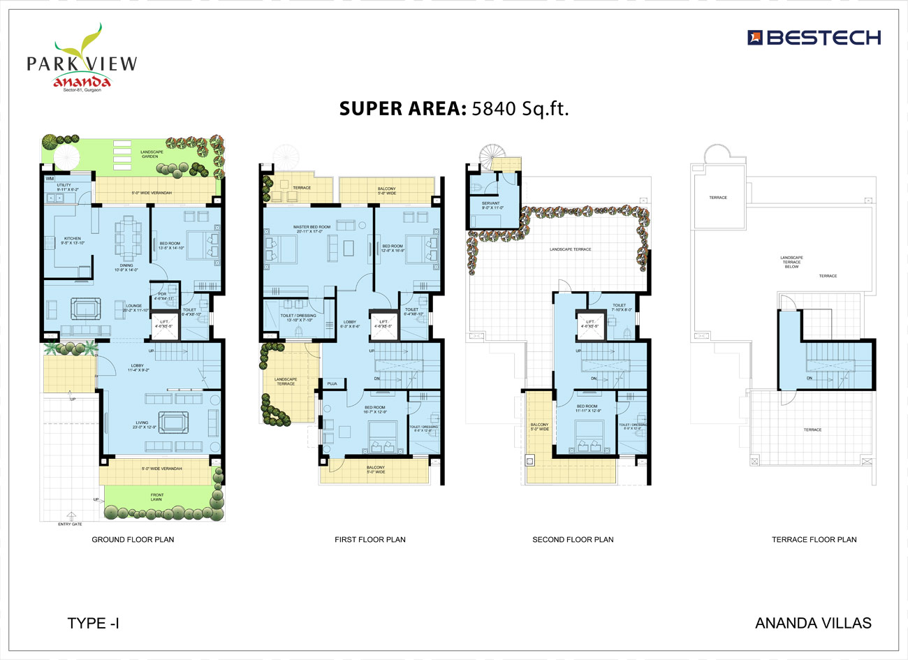 Bestech Park View Ananda Sector 81 Gurgaon | 2 & 3 BHK Flats for Sale & Rent photo 9
